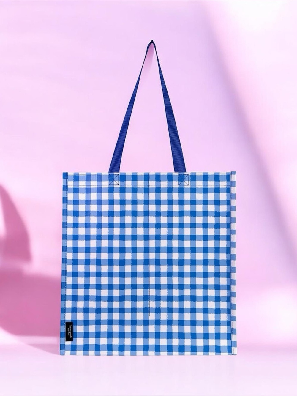 🆕 Kate Spade Gingham Grocery Tote - Picture 4 of 9